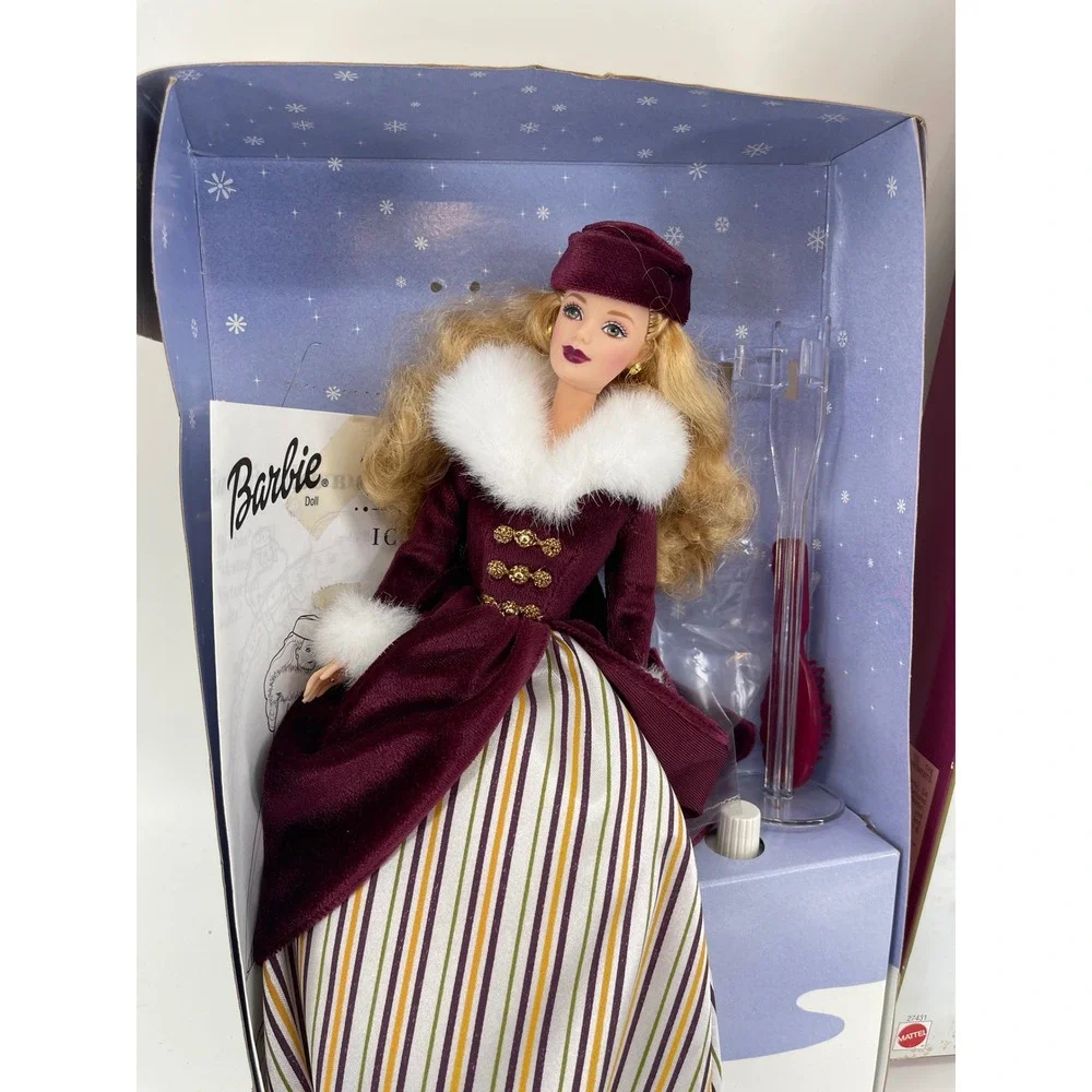 Mattel Victorian Ice Skater Barbie Special Edition Doll 2000 Collectible Retired